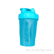 Logotipo personalizado 400 ml Copa de batería Fitness Sports REUSABLE CUPE CON CON BALLA MEZCLA